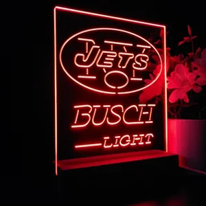 New York Jets Busch Light LED Desk Light