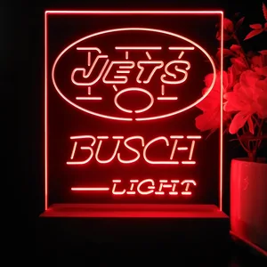 New York Jets Busch Light LED Desk Light