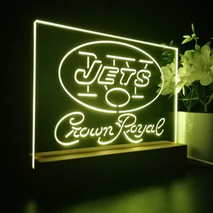 New York Jets Crown Royal LED Desk Light