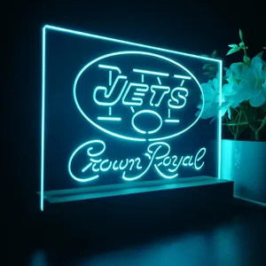 New York Jets Crown Royal LED Desk Light