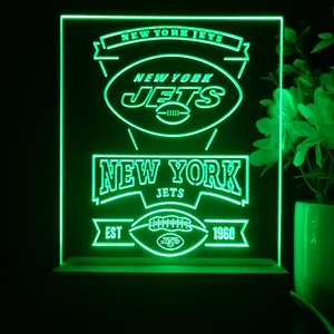 New York Jets EST 1960 LED Desk Light