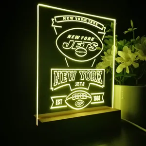 New York Jets EST 1960 LED Desk Light