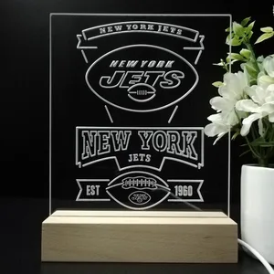 New York Jets EST 1960 LED Desk Light