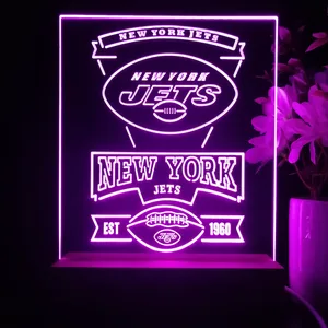 New York Jets EST 1960 LED Desk Light