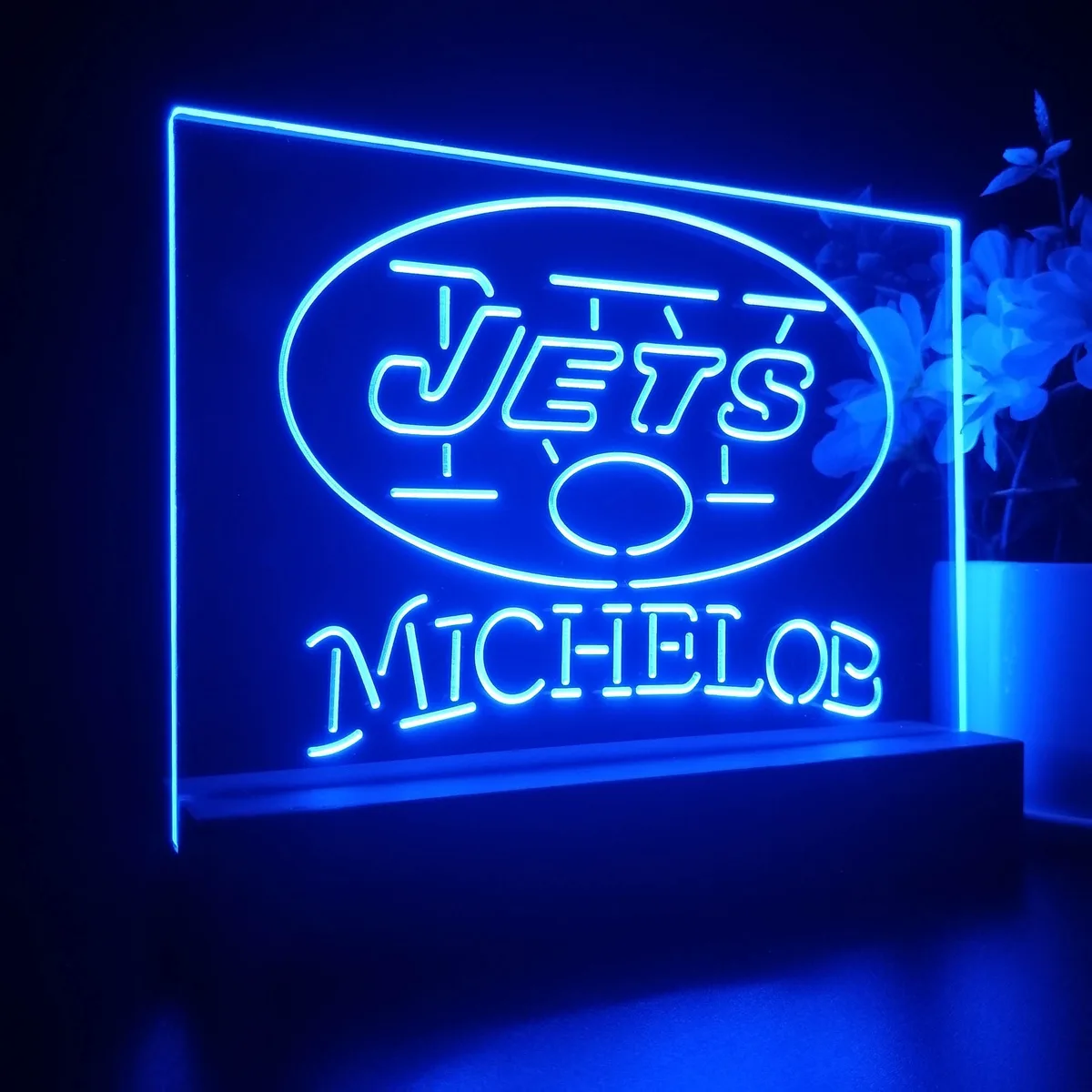 New York Jets Michelob LED Desk Light