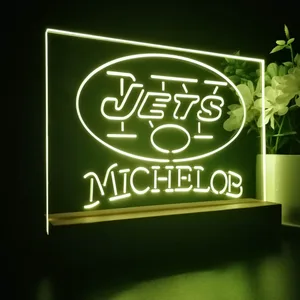 New York Jets Michelob LED Desk Light