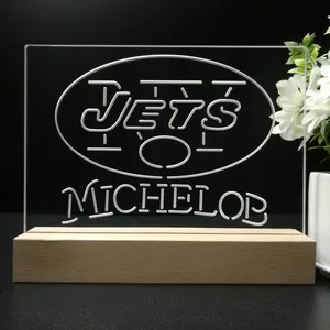 New York Jets Michelob LED Desk Light