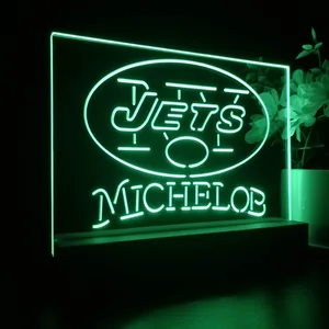 New York Jets Michelob LED Desk Light