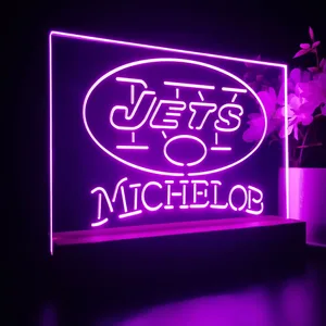 New York Jets Michelob LED Desk Light