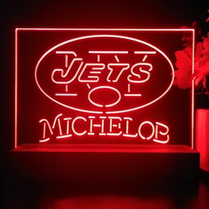 New York Jets Michelob LED Desk Light