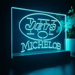 New York Jets Michelob LED Desk Light