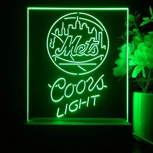 New York Mets Coors Light LED Desk Light