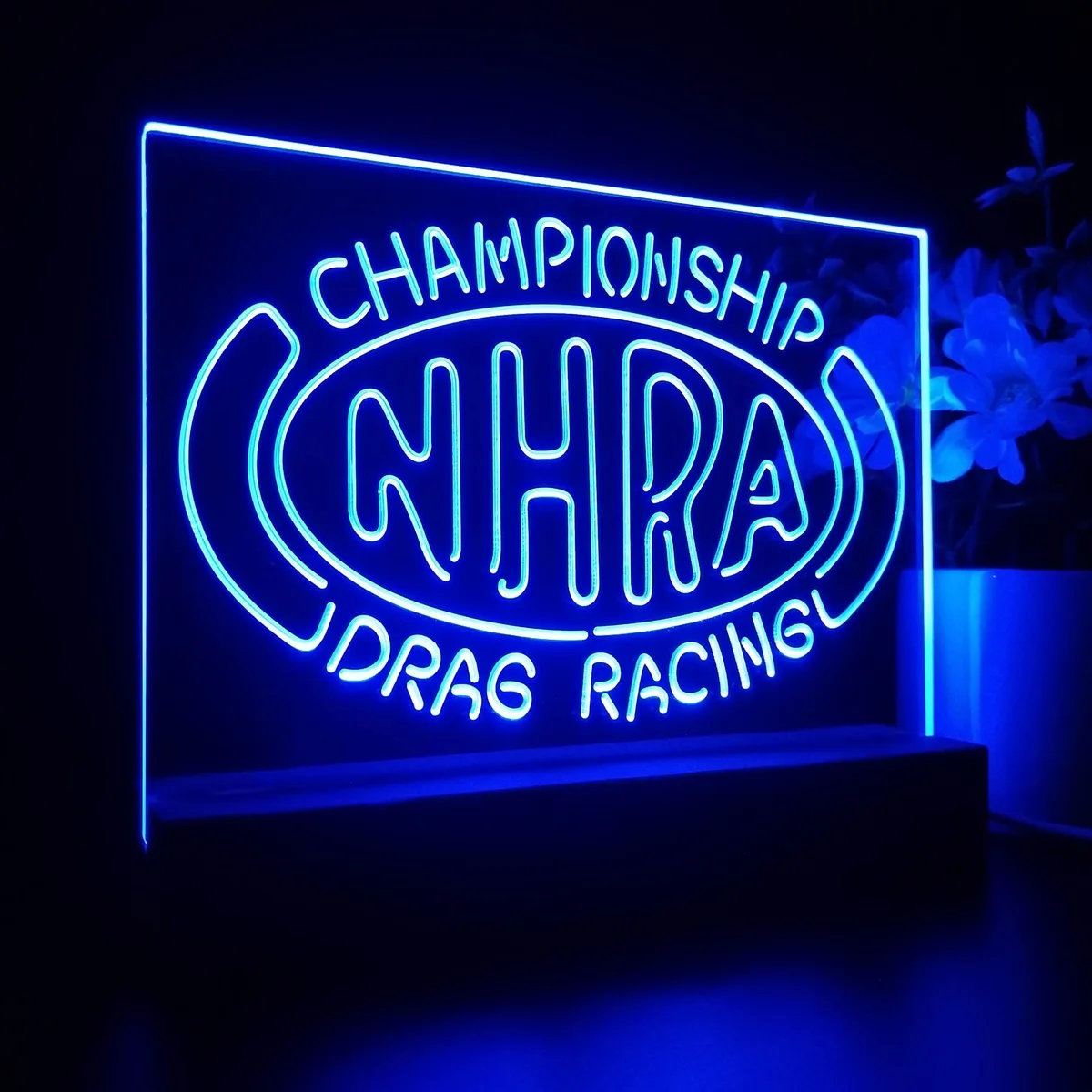 NHRA Drag Racing Championship LED Desk Light