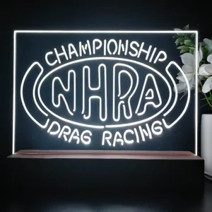 NHRA Drag Racing Championship LED Desk Light