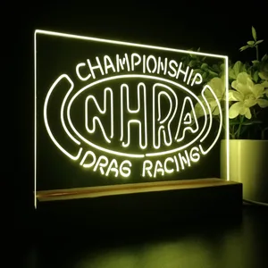 NHRA Drag Racing Championship LED Desk Light