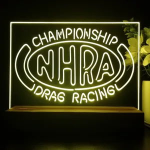 NHRA Drag Racing Championship LED Desk Light