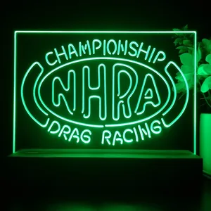 NHRA Drag Racing Championship LED Desk Light