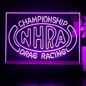 NHRA Drag Racing Championship LED Desk Light