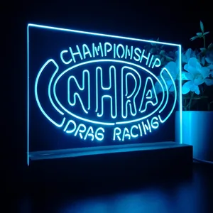NHRA Drag Racing Championship LED Desk Light
