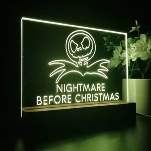 Nightmare Before Christmas LED Desk Light