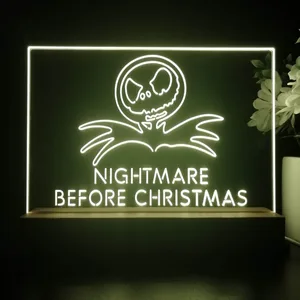 Nightmare Before Christmas LED Desk Light