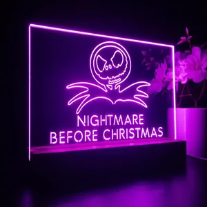 Nightmare Before Christmas LED Desk Light