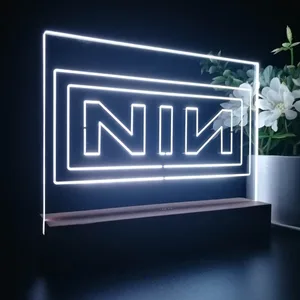 Nine Inch Nails NIN LED Desk Light