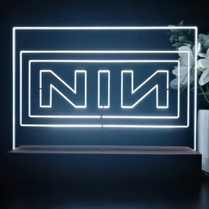 Nine Inch Nails NIN LED Desk Light