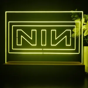 Nine Inch Nails NIN LED Desk Light