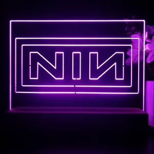 Nine Inch Nails NIN LED Desk Light