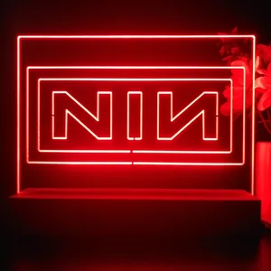 Nine Inch Nails NIN LED Desk Light