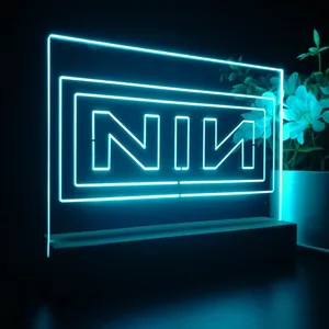 Nine Inch Nails NIN LED Desk Light
