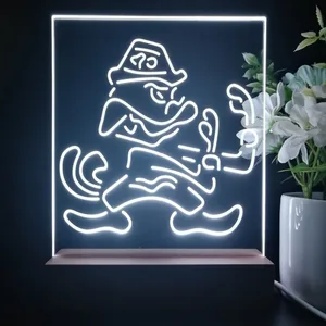 Notre Dame Fighting Irish Logo LED Desk Light