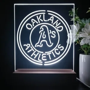 Oakland Athletics Logo 1 LED Desk Light