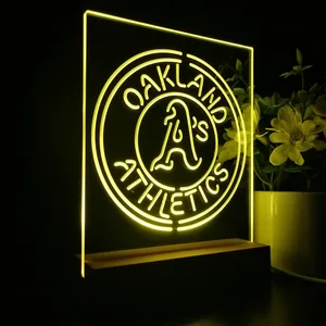 Oakland Athletics Logo 1 LED Desk Light