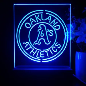 Oakland Athletics Logo 1 LED Desk Light