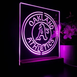 Oakland Athletics Logo 1 LED Desk Light