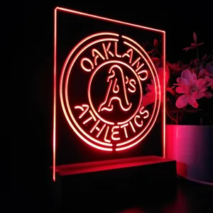Oakland Athletics Logo 1 LED Desk Light