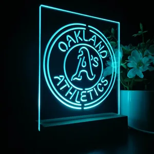 Oakland Athletics Logo 1 LED Desk Light