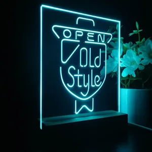 Old Style Open LED Desk Light