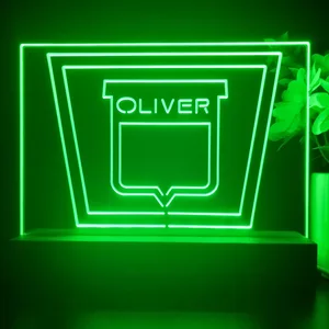 Oliver Old Logo LED Desk Light