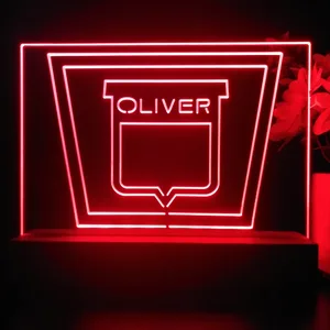 Oliver Old Logo LED Desk Light