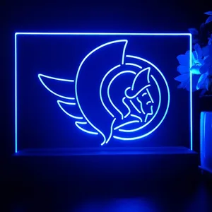 Ottawa Senators Logo LED Desk Light