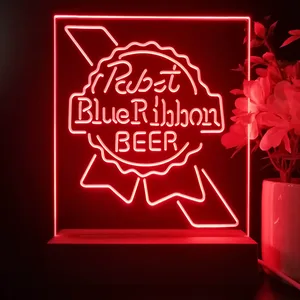 Pabst Blue Ribbon Ribbon 1 LED Desk Light