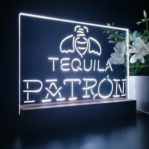 Patron Bee Logo LED Desk Light