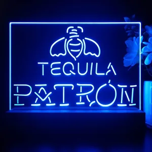 Patron Bee Logo LED Desk Light