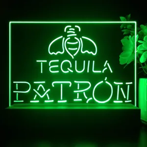 Patron Bee Logo LED Desk Light