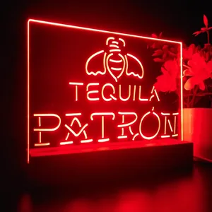 Patron Bee Logo LED Desk Light