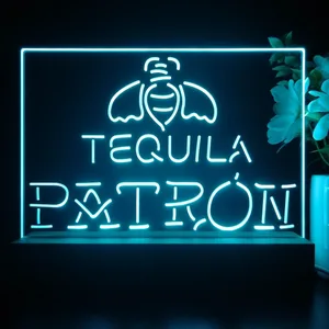 Patron Bee Logo LED Desk Light