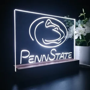 Penn State Nittany Lions Logo 1 LED Desk Light